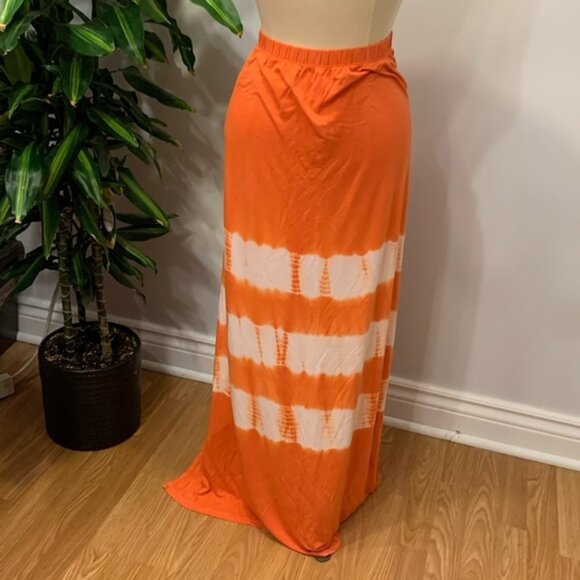 Jess Organelle Tie Dye Maxi Skirt - Picture 1 of 7